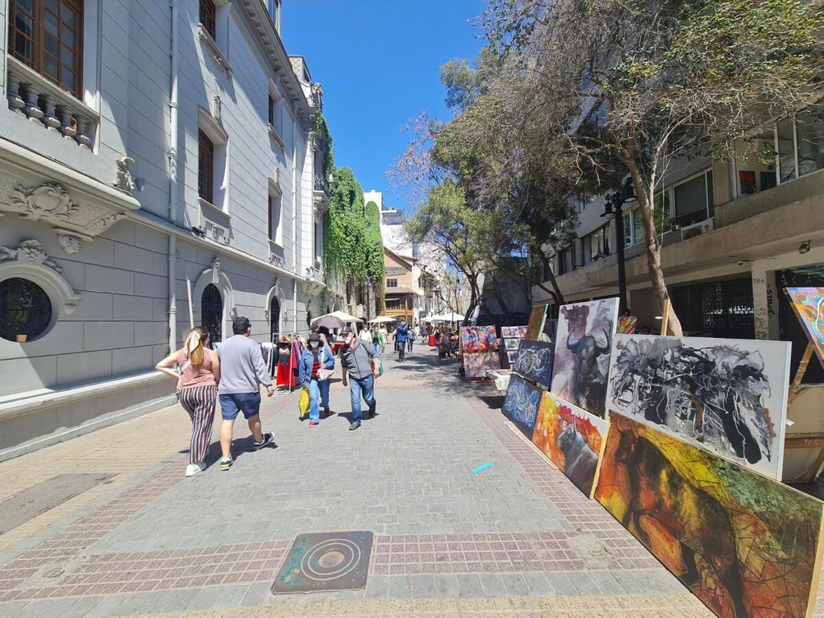 Oceana Suites Lastarria, En Cerro Santa Lucia سانتياغو المظهر الخارجي الصورة